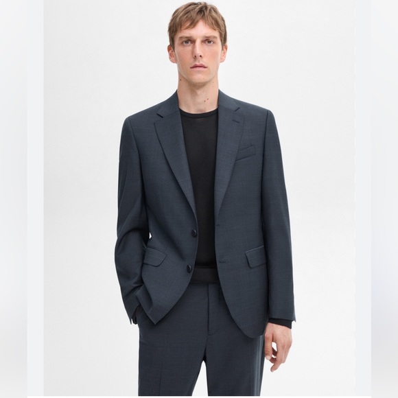 Mossimo Dutti Other - MOSSIMO DUTTI Super 130's Wool Charcoal Grey Blazer Suit Jacket Business 46/36